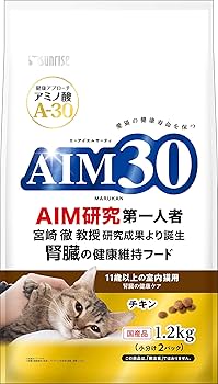 AIM30 腎臓の健康維持キャットフード 600g 10個セット 10個セット】AIM30 11歳以上の室内猫用 腎臓の健康ケア